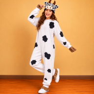 disfraz de vaca - talla 14 nina